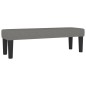 vidaXL Cama box spring con colchón tela gris oscuro 140x190 cm vidaXL Cama box spring con colchón tela gris oscuro 140x190 cm