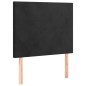 vidaXL Cama box spring con colchón cuero sintético negro 90x190 cm vidaXL Cama box spring con colchón cuero sintético negro 90x190 cm