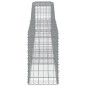 vidaXL Cestas de gaviones 4 uds forma de arco hierro 400x50x80/100 cm vidaXL Cestas de gaviones 4 uds forma de arco hierro 400x50x80/100 cm