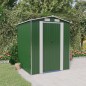 vidaXL Cobertizo de jardín acero galvanizado verde 192x191x223 cm vidaXL Cobertizo de jardín acero galvanizado verde 192x191x223 cm