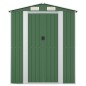 vidaXL Cobertizo de jardín acero galvanizado verde 192x191x223 cm vidaXL Cobertizo de jardín acero galvanizado verde 192x191x223 cm