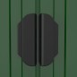 vidaXL Cobertizo de jardín acero galvanizado verde 192x191x223 cm vidaXL Cobertizo de jardín acero galvanizado verde 192x191x223 cm