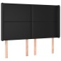vidaXL Cama box spring colchón y LED cuero sintético negro 140x200 cm vidaXL Cama box spring colchón y LED cuero sintético negro 140x200 cm