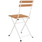 vidaXL Sillas cafetería plegables 8 uds acero y madera maciza acacia vidaXL Sillas cafetería plegables 8 uds acero y madera maciza acacia