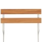 vidaXL Sillas cafetería plegables 8 uds acero y madera maciza acacia vidaXL Sillas cafetería plegables 8 uds acero y madera maciza acacia