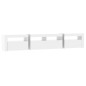 vidaXL Mueble de TV con luces LED blanco brillante 210x35x40 cm vidaXL Mueble de TV con luces LED blanco brillante 210x35x40 cm