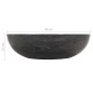 vidaXL Mueble tocador madera teca maciza con lavabo de mármol negro vidaXL Mueble tocador madera teca maciza con lavabo de mármol negro