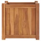 vidaXL Arriate elevado madera maciza de teca 40x40x40 cm vidaXL Arriate elevado madera maciza de teca 40x40x40 cm