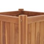 vidaXL Arriate elevado madera maciza de teca 40x40x40 cm vidaXL Arriate elevado madera maciza de teca 40x40x40 cm