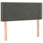 vidaXL Cama box spring con colchón terciopelo gris oscuro 120x200 cm vidaXL Cama box spring con colchón terciopelo gris oscuro 120x200 cm