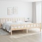 vidaXL Estructura de cama madera maciza 200x200 cm vidaXL Estructura de cama madera maciza 200x200 cm