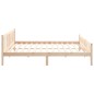 vidaXL Estructura de cama madera maciza 200x200 cm vidaXL Estructura de cama madera maciza 200x200 cm