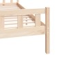vidaXL Estructura de cama madera maciza 200x200 cm vidaXL Estructura de cama madera maciza 200x200 cm