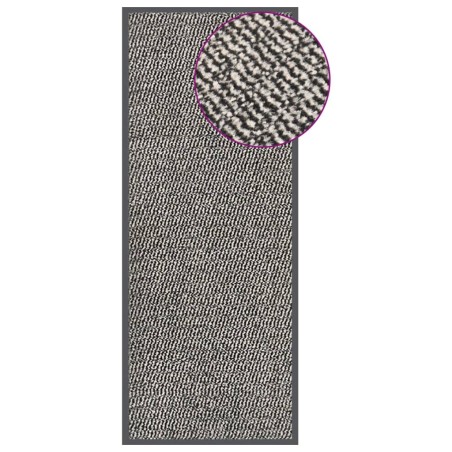 vidaXL Felpudo de nudo marrón claro 60x150 cm
