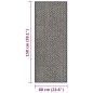 vidaXL Felpudo de nudo marrón claro 60x150 cm vidaXL Felpudo de nudo marrón claro 60x150 cm