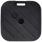 vidaXL Base de sombrilla rellenable con arena/agua negro 24 L vidaXL Base de sombrilla rellenable con arena/agua negro 24 L