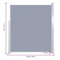 vidaXL Toldo lateral retráctil 160x500 cm gris