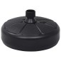 vidaXL Base de sombrilla rellenable con arena/agua negro 15 L vidaXL Base de sombrilla rellenable con arena/agua negro 15 L
