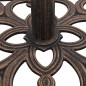 vidaXL Base de sombrilla de hierro fundido color bronce 12 kg 49 cm vidaXL Base de sombrilla de hierro fundido color bronce 12 kg 49 cm