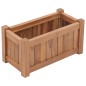 vidaXL Arriate elevado madera maciza de teca 50x25x25 cm vidaXL Arriate elevado madera maciza de teca 50x25x25 cm