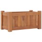 vidaXL Arriate elevado madera maciza de teca 50x25x25 cm vidaXL Arriate elevado madera maciza de teca 50x25x25 cm
