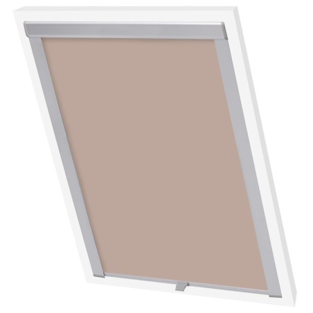 vidaXL Persiana opaca enrollable beige 104 
