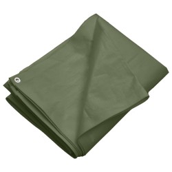 vidaXL Lona HDPE verde 260 g/m² 8x10 m