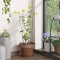 vidaXL Tutores para plantas 20 unidades acero verde oscuro 61 cm vidaXL Tutores para plantas 20 unidades acero verde oscuro 61 cm