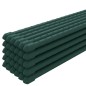 vidaXL Tutores para plantas de jardín 30 unidades acero verde 150 cm vidaXL Tutores para plantas de jardín 30 unidades acero verde 150 cm