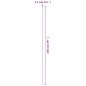 vidaXL Tutores para plantas de jardín 30 unidades acero verde 150 cm vidaXL Tutores para plantas de jardín 30 unidades acero verde 150 cm