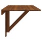 vidaXL Mesa de pared plegable contrachapada marrón roble 100x60x56 cm vidaXL Mesa de pared plegable contrachapada marrón roble 100x60x56 cm