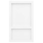 vidaXL Hornacina de ducha 2 compartimentos blanco brillo 41x51x10 cm vidaXL Hornacina de ducha 2 compartimentos blanco brillo 41x51x10 cm