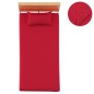 vidaXL Sábanas 2 piezas polar poliéster 100x200 cm burdeos vidaXL Sábanas 2 piezas polar poliéster 100x200 cm burdeos