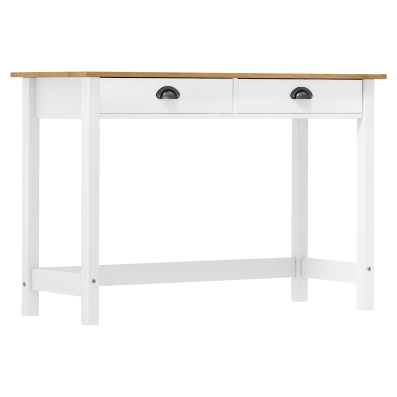 vidaXL Mesa consola Hill con 2 cajones madera pino 110x45x74 cm vidaXL Mesa consola Hill con 2 cajones madera pino 110x45x74 cm