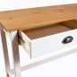 vidaXL Mesa consola Hill con 2 cajones madera pino 110x45x74 cm vidaXL Mesa consola Hill con 2 cajones madera pino 110x45x74 cm