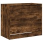 vidaXL Zapatero de madera de ingeniería roble ahumado 80x42x69 cm vidaXL Zapatero de madera de ingeniería roble ahumado 80x42x69 cm