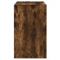 vidaXL Zapatero de madera de ingeniería roble ahumado 80x42x69 cm vidaXL Zapatero de madera de ingeniería roble ahumado 80x42x69 cm