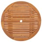vidaXL Juego de comedor de jardín 5 piezas madera maciza de acacia vidaXL Juego de comedor de jardín 5 piezas madera maciza de acacia