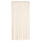vidaXL Cortina antimoscas chenilla beige y blanco 56x200 cm vidaXL Cortina antimoscas chenilla beige y blanco 56x200 cm