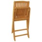 vidaXL Juego de comedor de jardín 3 piezas madera maciza de acacia vidaXL Juego de comedor de jardín 3 piezas madera maciza de acacia