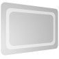 vidaXL Espejo de baño con LED 40x60 cm vidaXL Espejo de baño con LED 40x60 cm