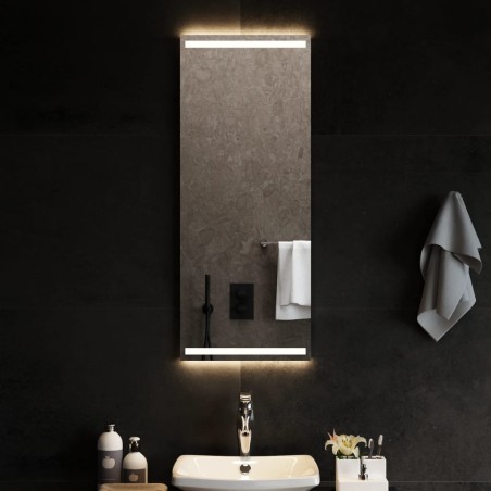 vidaXL Espejo de baño con LED 40x100 cm