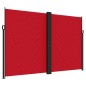 vidaXL Toldo lateral retráctil rojo 220x1000 cm vidaXL Toldo lateral retráctil rojo 220x1000 cm