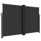 vidaXL Toldo lateral retráctil negro 160x1200 cm vidaXL Toldo lateral retráctil negro 160x1200 cm