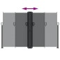 vidaXL Toldo lateral retráctil negro 160x1200 cm vidaXL Toldo lateral retráctil negro 160x1200 cm