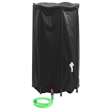 vidaXL Depósito de agua plegable con grifo PVC 380 l