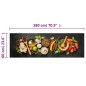 vidaXL Alfombra de cocina lavable terciopelo dibujo especias 60x180 cm vidaXL Alfombra de cocina lavable terciopelo dibujo especias 60x180 cm