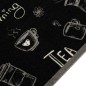 vidaXL Alfombra de cocina lavable terciopelo negro Morning 60x180 cm vidaXL Alfombra de cocina lavable terciopelo negro Morning 60x180 cm
