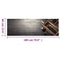 vidaXL Alfombra de cocina lavable terciopelo botella de vino 60x180 cm vidaXL Alfombra de cocina lavable terciopelo botella de vino 60x180 cm