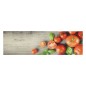 vidaXL Alfombra de cocina lavable terciopelo tomates 45x150 cm vidaXL Alfombra de cocina lavable terciopelo tomates 45x150 cm